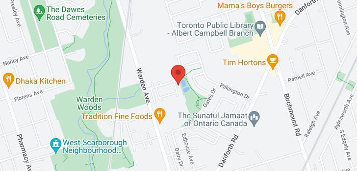 map of 97 John Bell Cres